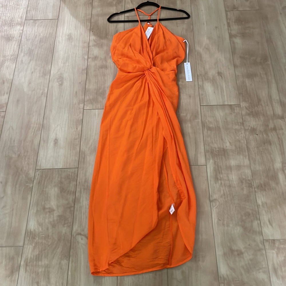 Young Fabulous and Broke Siren Slip Dress in orange | XS